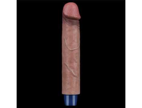 9" REAL SOFTEE Rechargeable Silicone Vibrating Dildo - 7