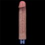 9" REAL SOFTEE Rechargeable Silicone Vibrating Dildo - 5