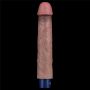 9" REAL SOFTEE Rechargeable Silicone Vibrating Dildo - 4