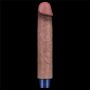 9" REAL SOFTEE Rechargeable Silicone Vibrating Dildo - 8