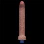 10.5" REAL SOFTEE Rechargeable Silicone Vibrating Dildo - 5