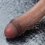 10.5" REAL SOFTEE Rechargeable Silicone Vibrating Dildo - 7