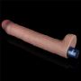 10.5" REAL SOFTEE Rechargeable Silicone Vibrating Dildo - 9
