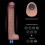 10.5" REAL SOFTEE Rechargeable Silicone Vibrating Dildo - 14