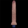 11" REAL SOFTEE Rechargeable Silicone Vibrating Dildo - 5