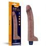 11" REAL SOFTEE Rechargeable Silicone Vibrating Dildo - 18