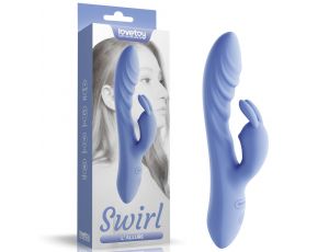Wibrator króliczek Lovetoy Swirl silikonowy USB 20.5 cm