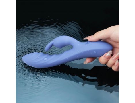 Wibrator króliczek Lovetoy Swirl silikonowy USB 20.5 cm - 15