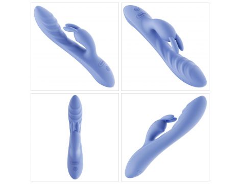 Wibrator króliczek Lovetoy Swirl silikonowy USB 20.5 cm - 17