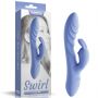 Wibrator króliczek Lovetoy Swirl silikonowy USB 20.5 cm - 2