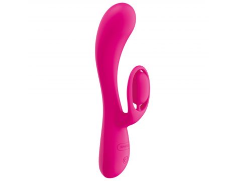 Wibrator króliczek silikonowy Lovetoy LAllure Swirl USB 20 cm - 4