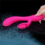 Wibrator króliczek silikonowy Lovetoy LAllure Swirl USB 20 cm - 15