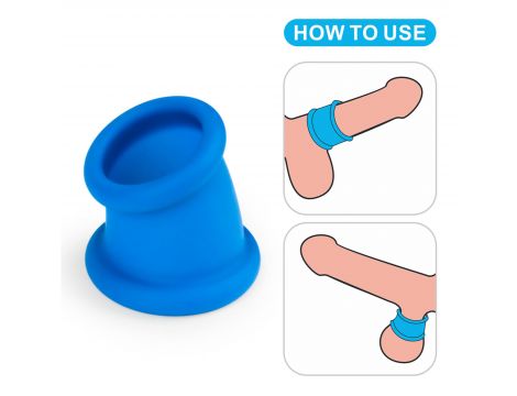 Pierścień erekcyjny Pinnacle Pro Lovetoy zwężany ściskający rozciągający - 9