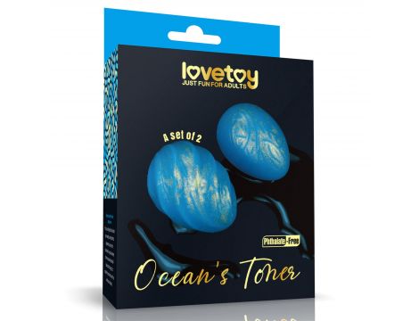 Zestaw silikonowych kulek Lovetoy Ocean's Toner
