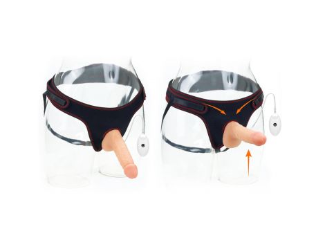 Vibrating Easy Strapon Set 7.0'' - 4