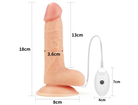 Vibrating Easy Strapon Set 7.0'' - 10