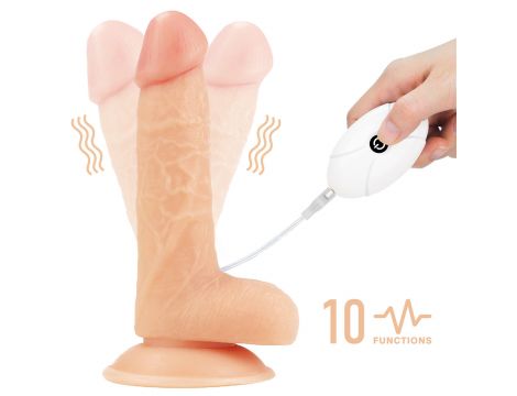 Vibrating Easy Strapon Set 7.0'' - 12