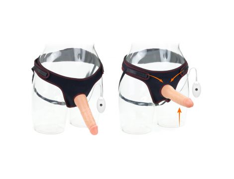 Vibrating Easy Strapon Set 7.5'' - 3