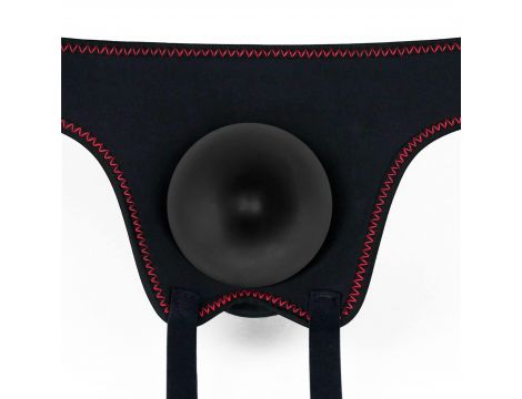 Vibrating Easy Strapon Set 7.5'' Black - 8