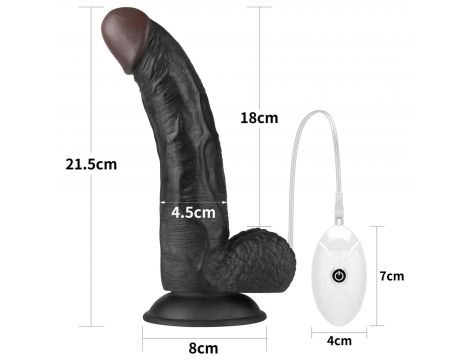 Vibrating Easy Strapon Set Black - 3
