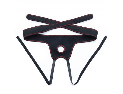 Vibrating Easy Strapon Set Black - 15