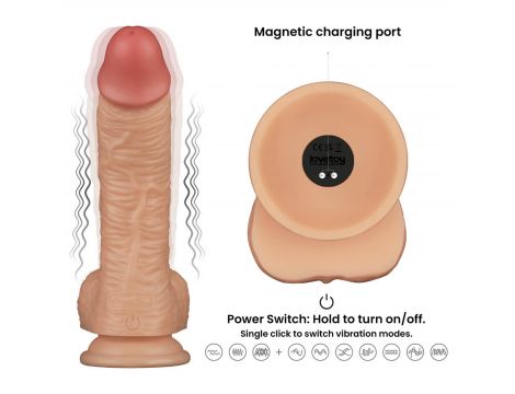 Vibrating Enhanced Strap on Set 8.5'' L/XL/2XL - 6
