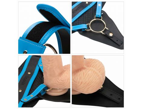 Vibrating Enhanced Strap on Set 9.5'' L/XL/2XL - 22