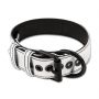 Bondage Fetish Metallic Pup Collar With Leash - 5