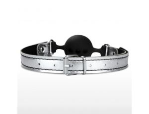 Breathable Ball Gag With Nipple Clamp