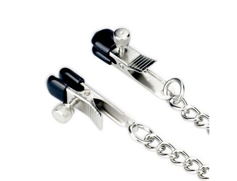 Breathable Ball Gag With Nipple Clamp - 2