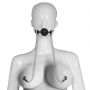 Breathable Ball Gag With Nipple Clamp - 4
