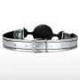 Breathable Ball Gag With Nipple Clamp - 2