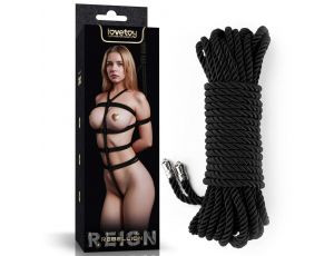Rebellion Reign Ebony Silky Bondage Rope
