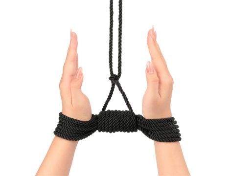 Rebellion Reign Ebony Silky Bondage Rope - 3