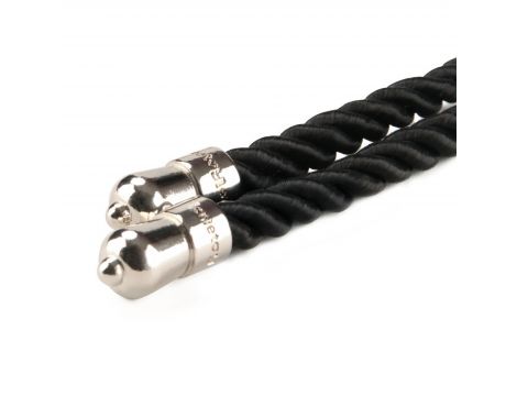 Rebellion Reign Ebony Silky Bondage Rope - 9