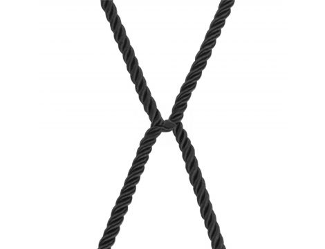 Rebellion Reign Ebony Silky Bondage Rope - 6