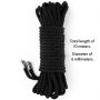 Rebellion Reign Ebony Silky Bondage Rope - 5