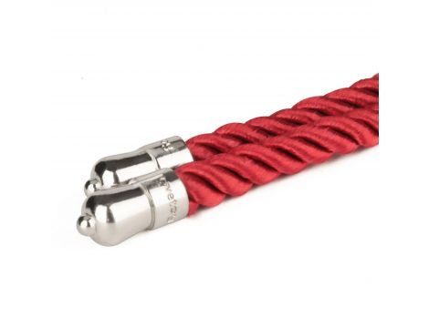 Rebellion Reign Crimson Silky Bondage Rope - 8