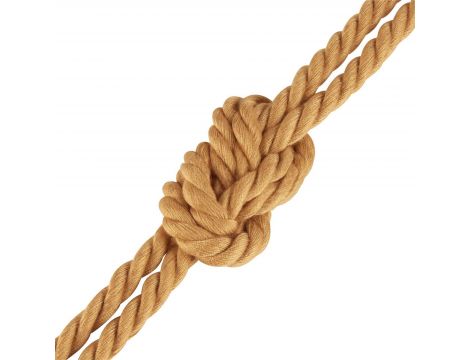 Rebellion Reign Natural Knot Bondage Rope - 8
