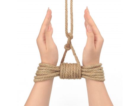 Rebellion Reign Rustic Hemp Bondage Rope - 3
