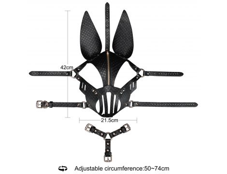 Rebellion Reign Dark Bunny Mask - 3