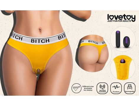 Bitch Vibrating Panties (24~27 inch waist) - 12