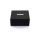 Gold Heart Plug Black