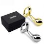 Luxury Pure Metal Plug Silver - 3