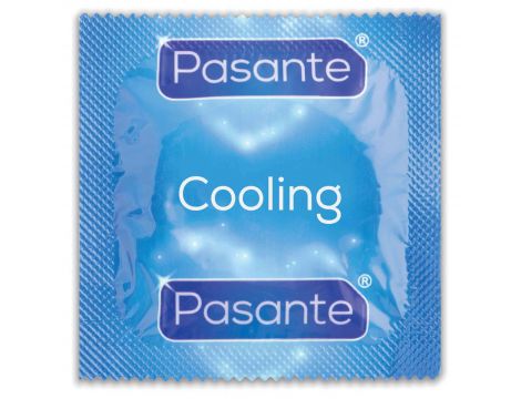 Prezerwatywy Pasante Cooling prążkowane chłodzące 144 szt - 3