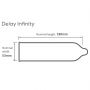 Pasante Delay/Infinity Condoms Bulk Packs 144 pcs - 4