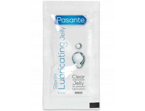 Pasante Sterile Lubricant Sachets 5ml