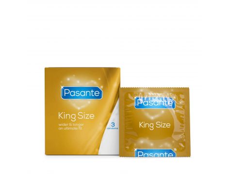 Pasante King Size Condoms 3 pcs - 2