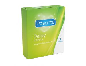 Pasante Delay/Infinity Condoms 3 pcs