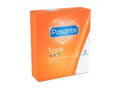 Pasante Flavours/Taste Condoms 3 psc - 3